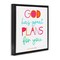 Stupell Industries Whimsical God's Plans For You Floating Frame, design by SD Graphics Studio